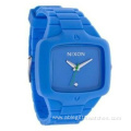 Sports Silicone Wrist Watch Square Colorful